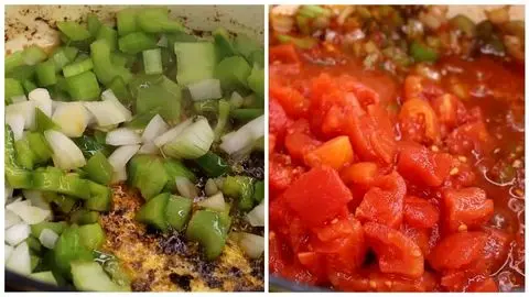 Add Tomatoes and Seasoning