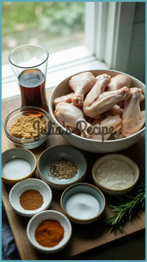 Ingredients Required for Bj’s Root Beer Glazed Wings Recipe