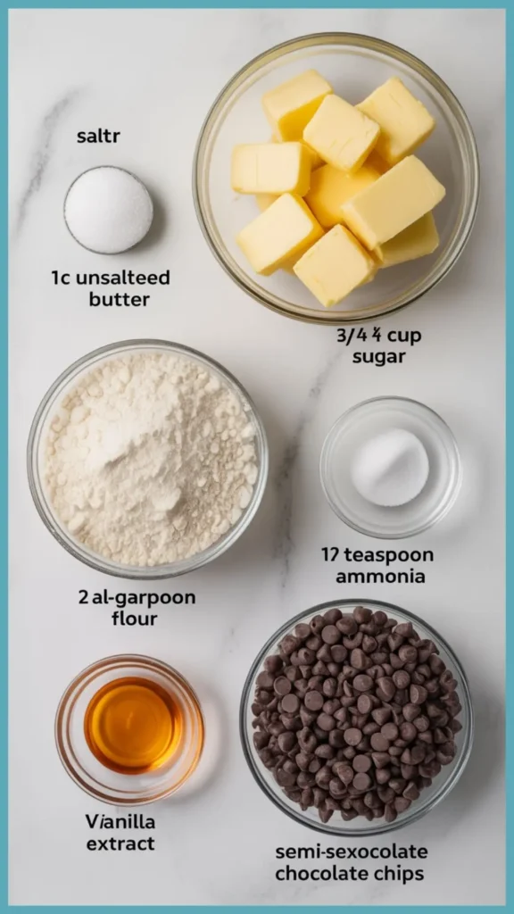 Mildred Ricke Cookies Recipe ingredients