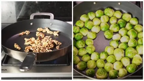Pan-Roast the Sprouts