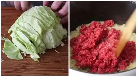 Sauté Onion & Beef
