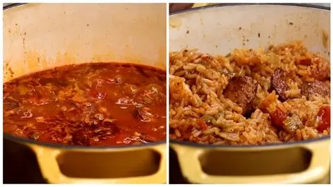 Simmer with Rice