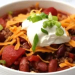 Bj’s Chili Recipe