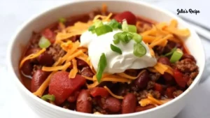 Bj’s Chili Recipe