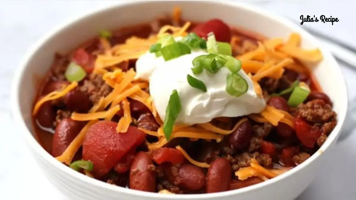 Bj’s Chili Recipe