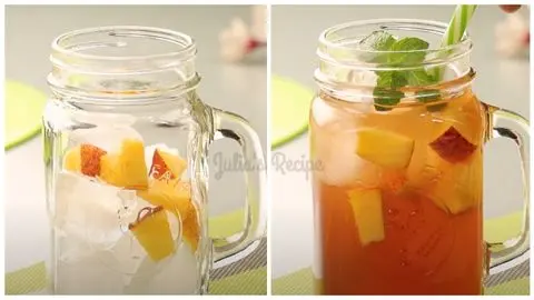 Combine Tea and Syrup & Serve