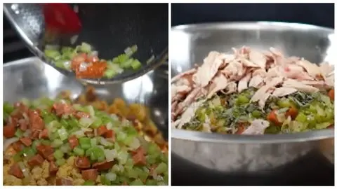 Combine the Base,Add Liquids & Seasonings