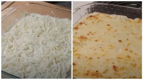 Incorporate chicken and bake, Cool and serve