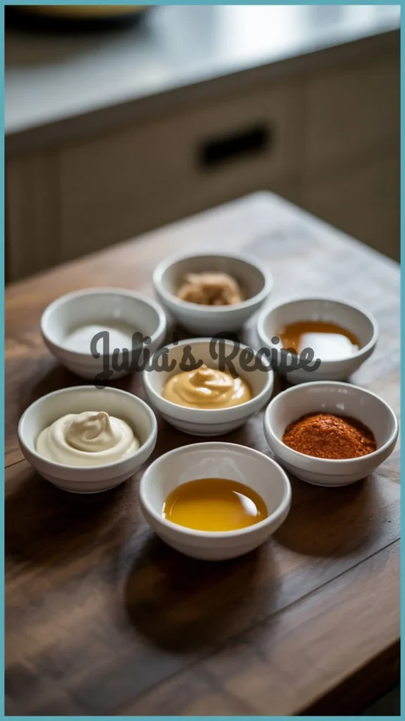 Ingredients Required for BJ’s Restaurant Honey Mustard Dressing Recipe