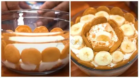 Layer the Banana Pudding & Chill and Serve