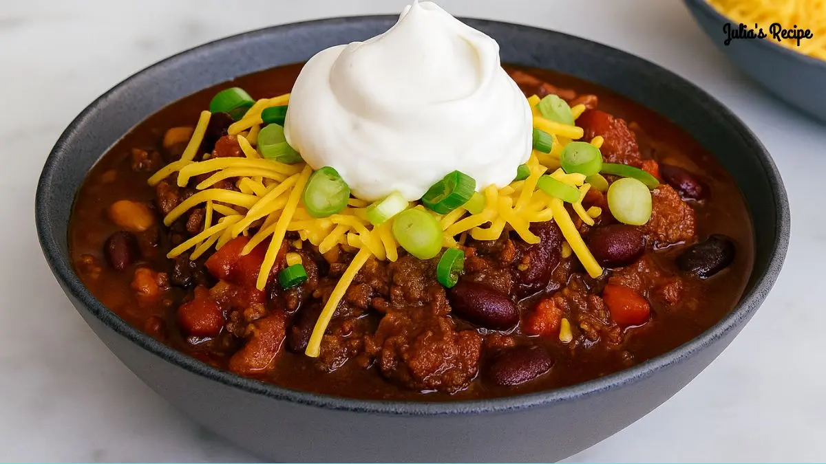 Mallory Ervin Chili Recipe