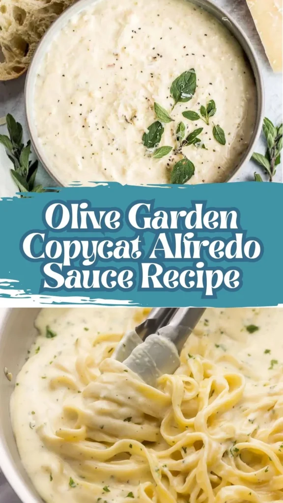 Olive Garden Copycat Alfredo Sauce