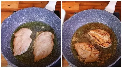 Sear the Chicken
