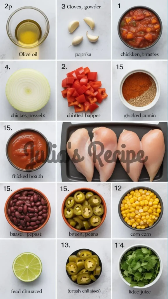 Bj's Chicken Tortilla Soup Recipe ingredients