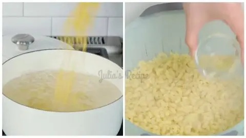 Cook the pasta