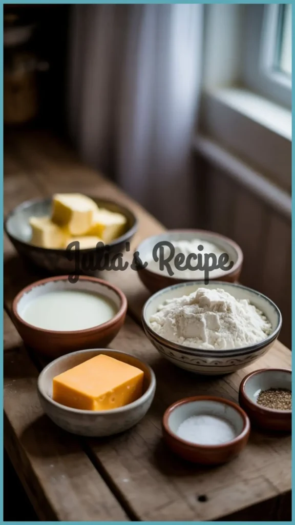 Ingredients Required for Portillo’s Cheese Sauce Recipe