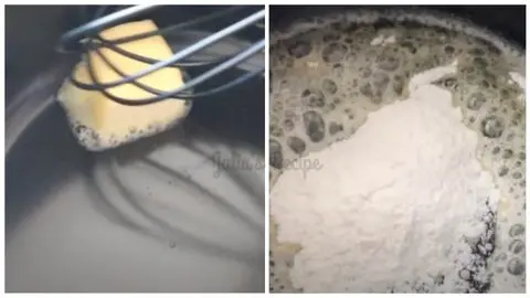 Melt the Butter & Create the Roux