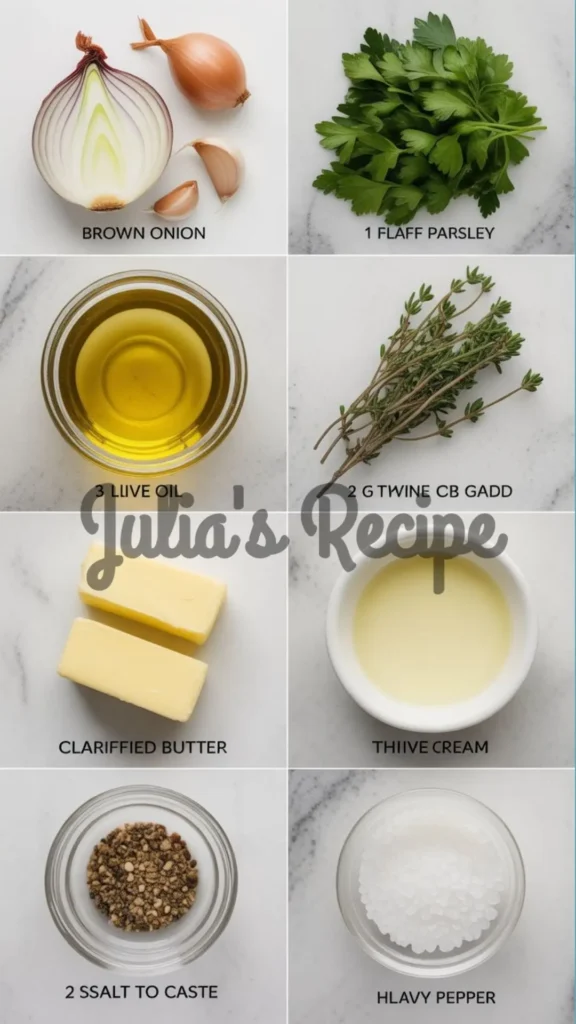 Olive Garden Garlic Herb Sauce ingredients