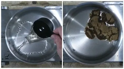 Prepare the pan and ingredients