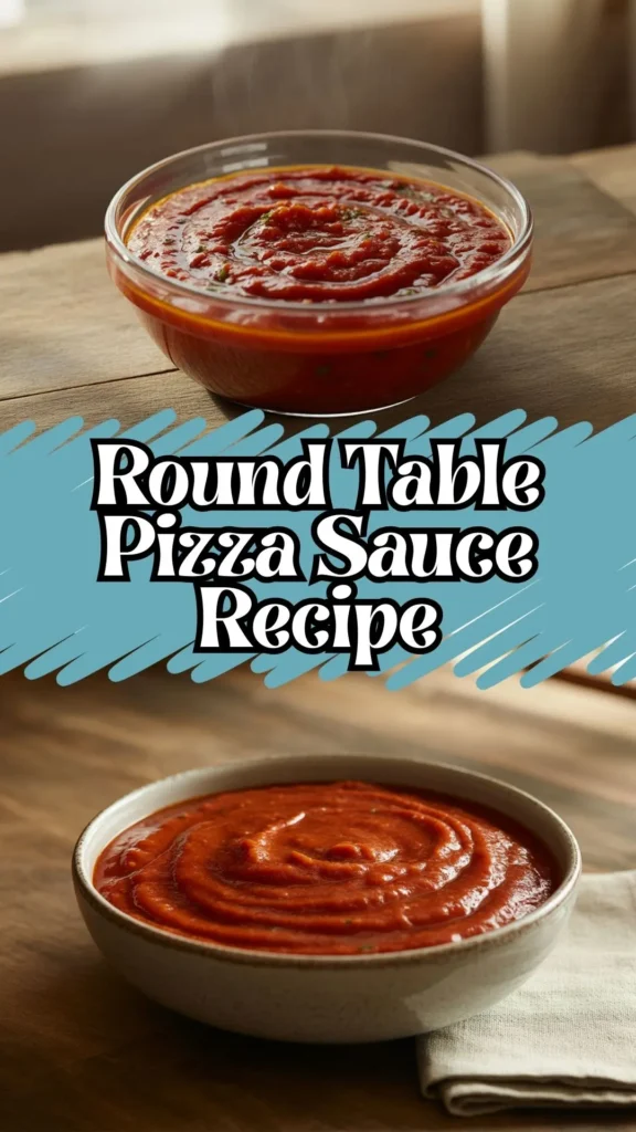 Round Table Pizza Sauce
