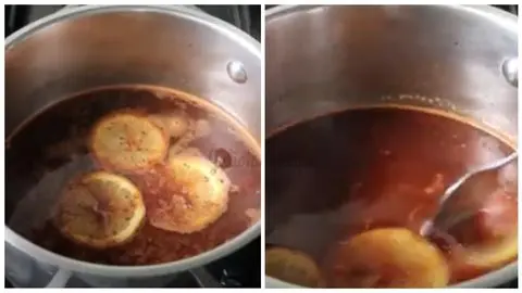 Simmer gently