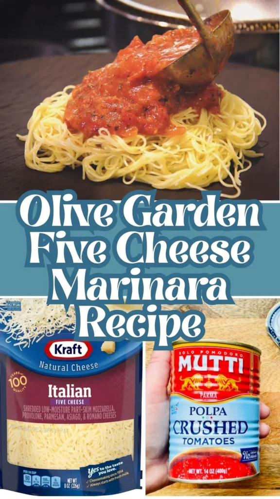 Olive Garden Five Cheese Marinara