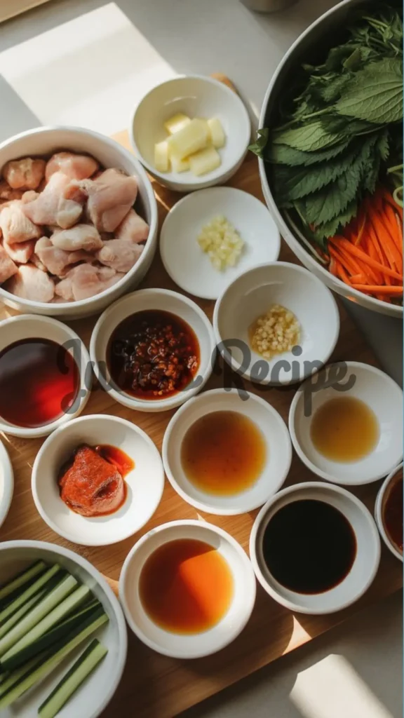 Bibibop Chicken Recipe ingredients