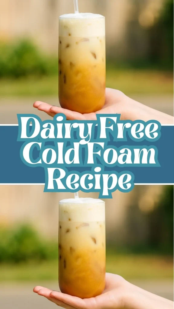 Dairy Free Cold Foam