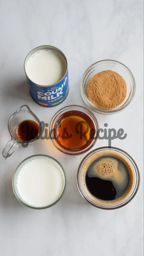 Dairy Free Cold Foam Recipe ingredients