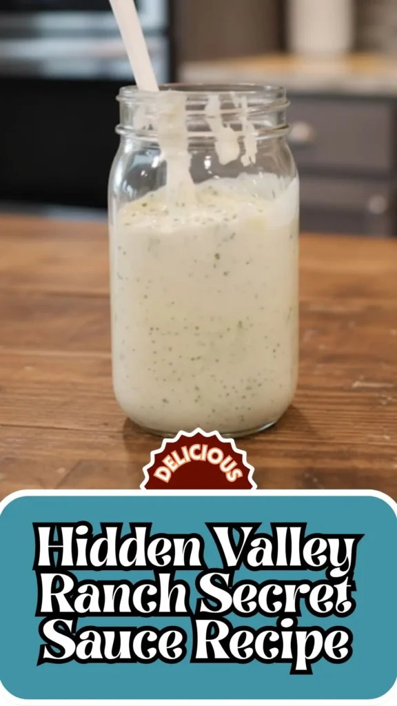 Hidden Valley Ranch Secret Sauce