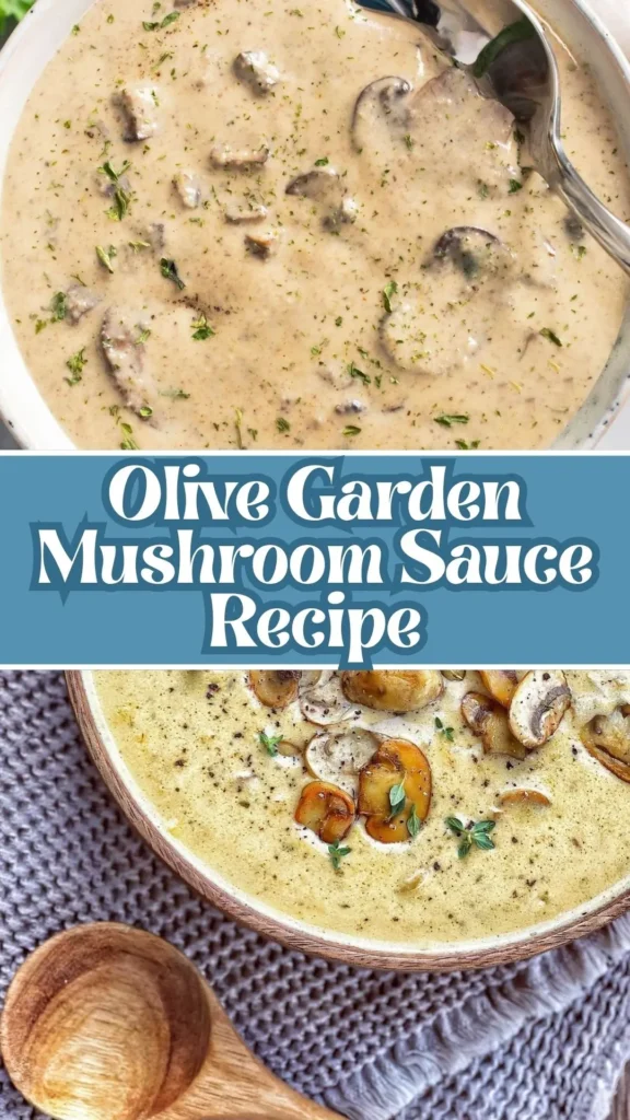 Olive Garden Mushroom Sauce