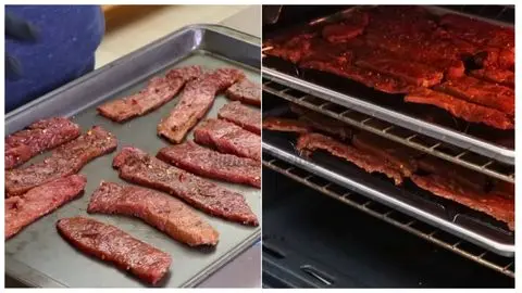 Store the finished jerky