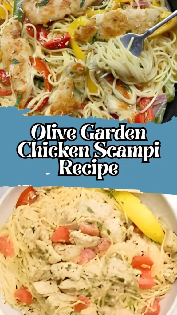Copycat Olive Garden Chicken Scampi Recipe