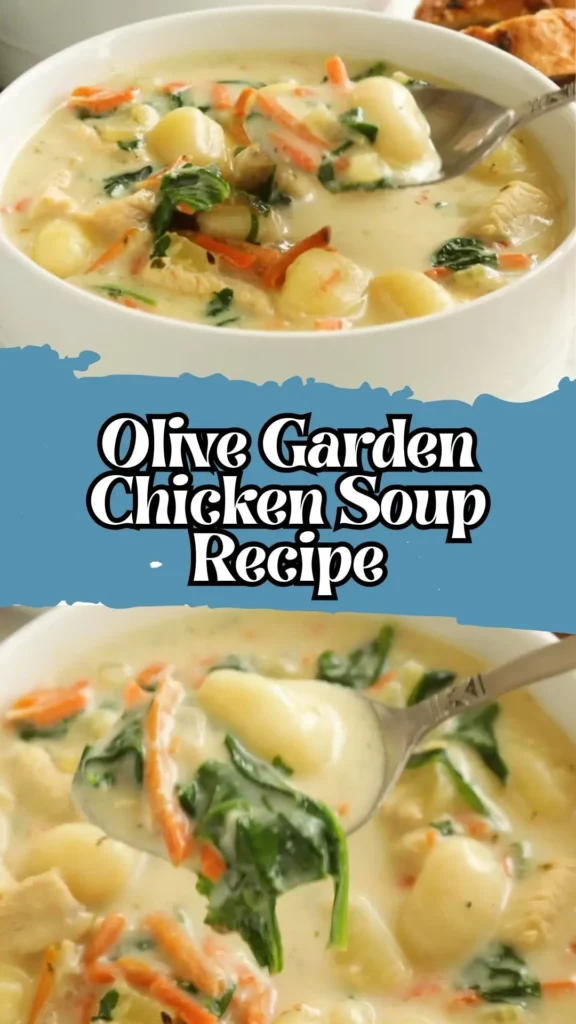 Copycat Olive Garden Chicken Soup Recipe