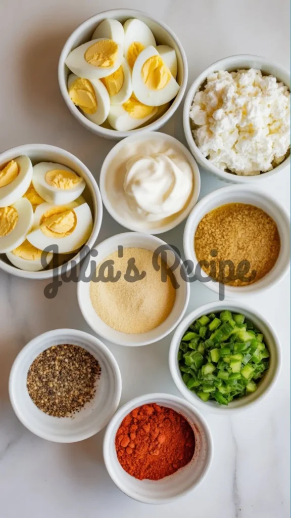 Cottage Cheese Mayonnaise Recipe ingredients