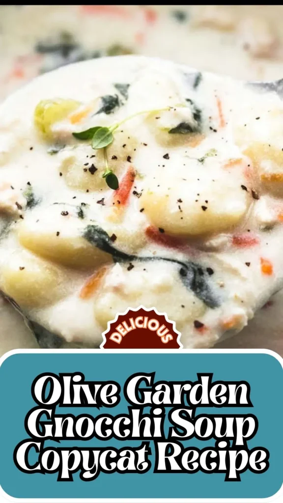 Delicious Recipe of Olive Garden Gnocchi Soup