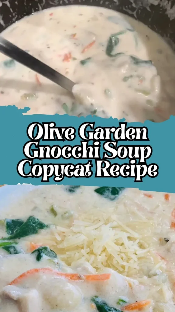 How to Make Olive Garden Gnocchi Soup Copycat Recipe