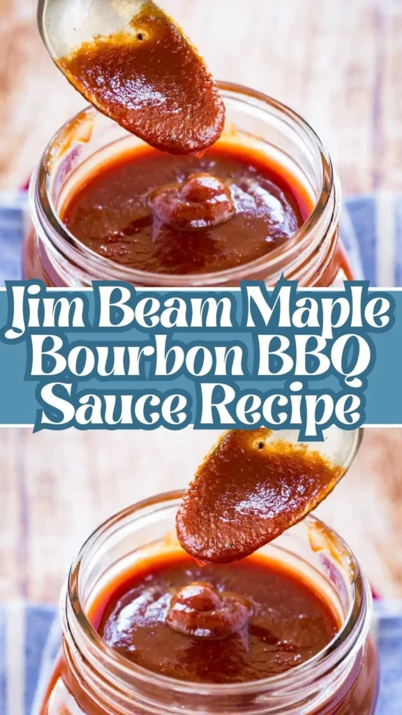 Jim Beam Maple Bourbon BBQ Sauce