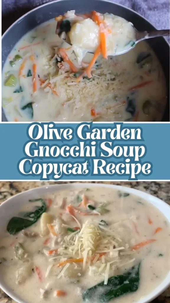 Olive Garden Gnocchi Soup Copycat
