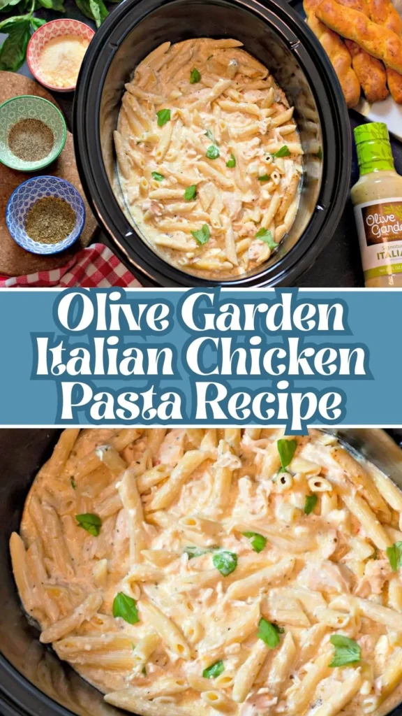 Olive Garden Italian Chicken Pasta
