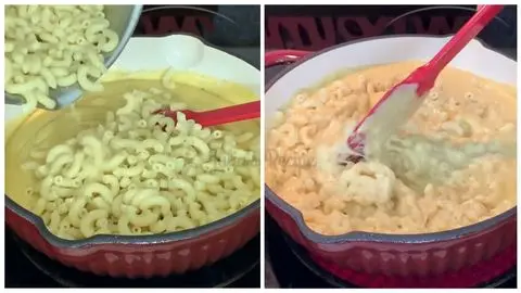 Optional Broiled Mac & Cheese with Crispy Top