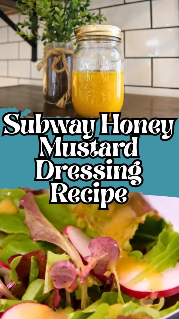 Subway Honey Mustard Dressing