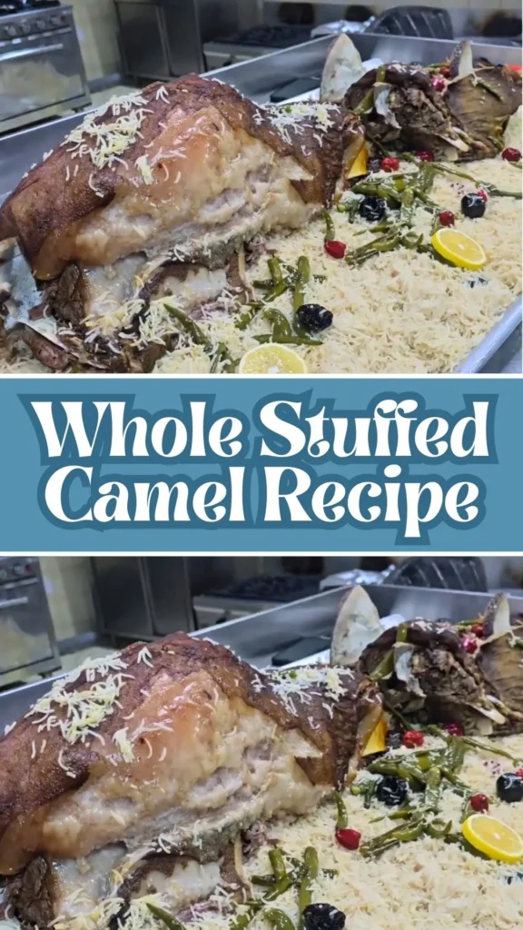 Whole Stuffed Camel