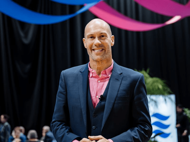 Cocktail being prepared