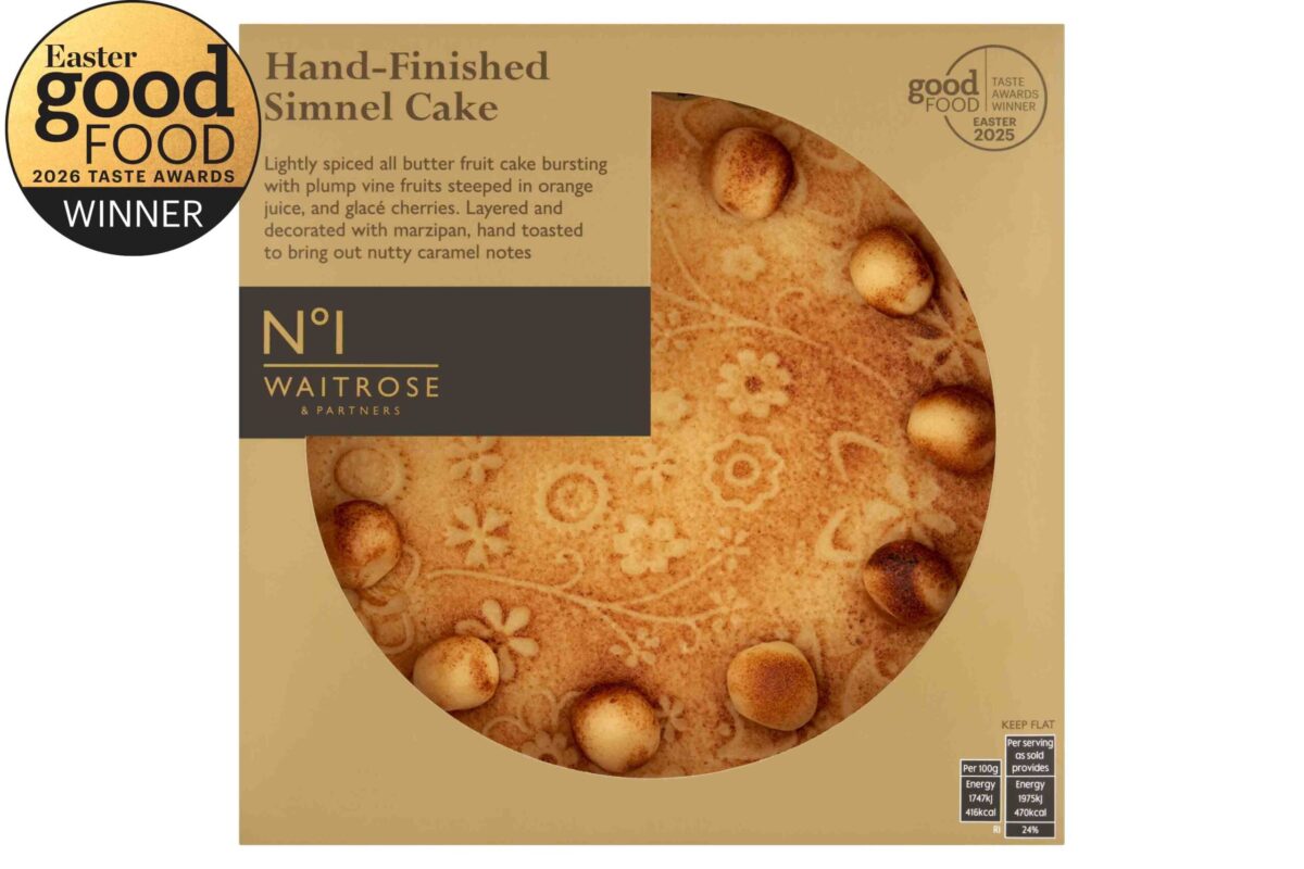 A beautifully decorated Simnel Cake.