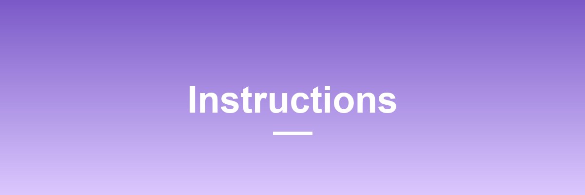 Instructions