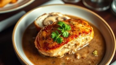 Photo of Olive Garden Stuffed Chicken Marsala Recipe (Copycat at Home)