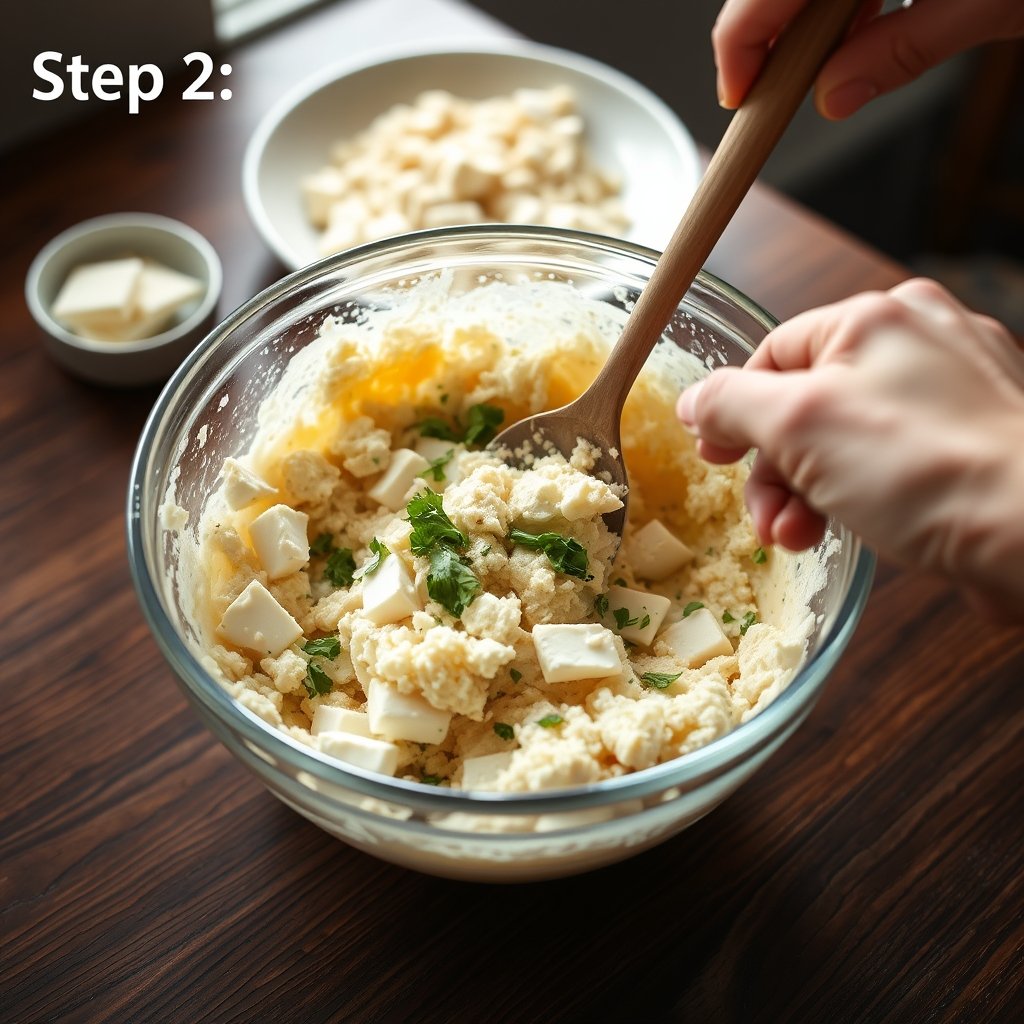 Mid-cook stage of Stuffed Chicken Marsala
